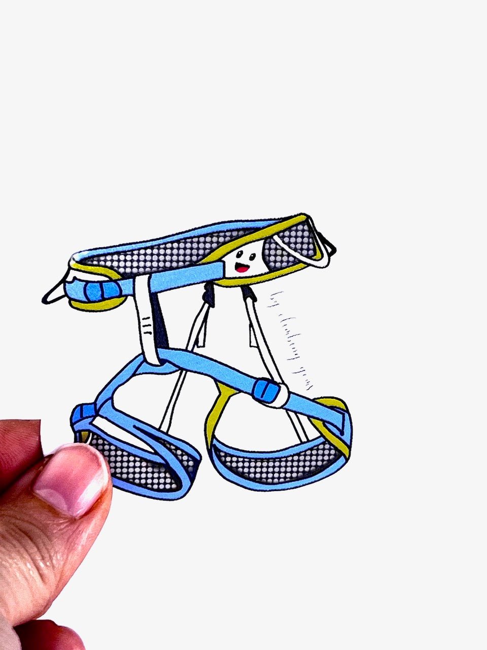 climbing gear sticker