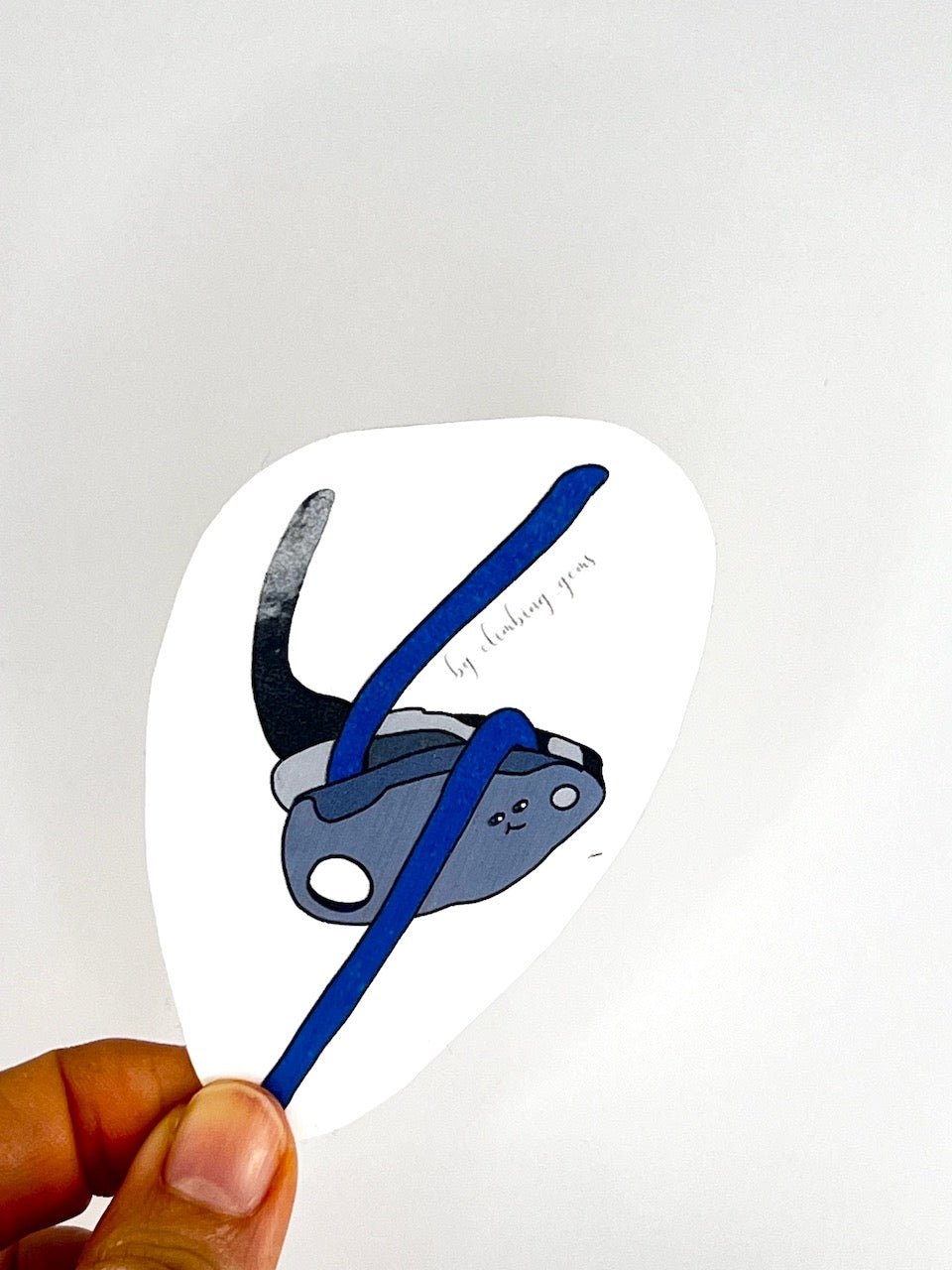 climbing gear sticker